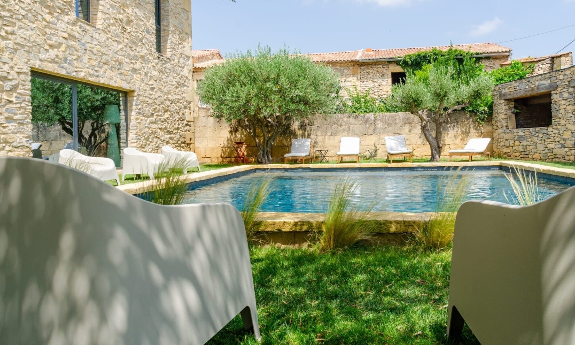 Le Clos des Sarments - Bâtisse vigneronne, Mazet provençal - Saint Gervasy (GARD)